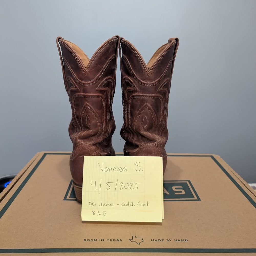 Tecovas Boots; OG Scotch Goat Jaime